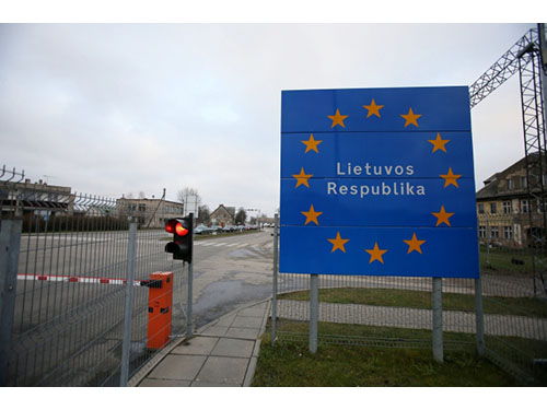 Lietuva uždaro sienas Rusijos turistams